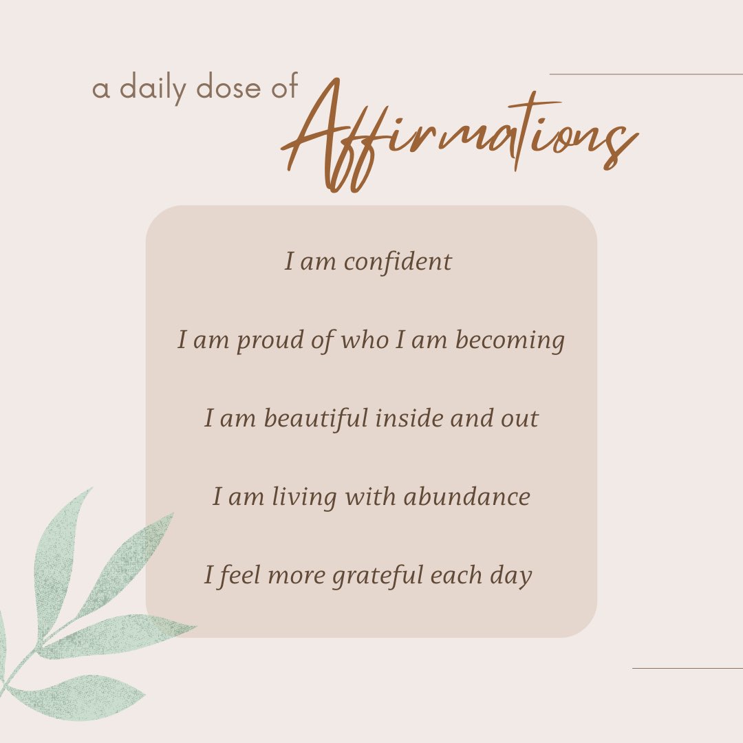salveaco's tweet photo. Your daily dose of positive affirmations 🌱 

"Good riddance to thoughts and decisions that don't support self-care, self-value and self-worth." -Oprah

#selfcare #skincare #salveaco #salvea #positivity #affirmations https://t.co/WFh1vZkpwm