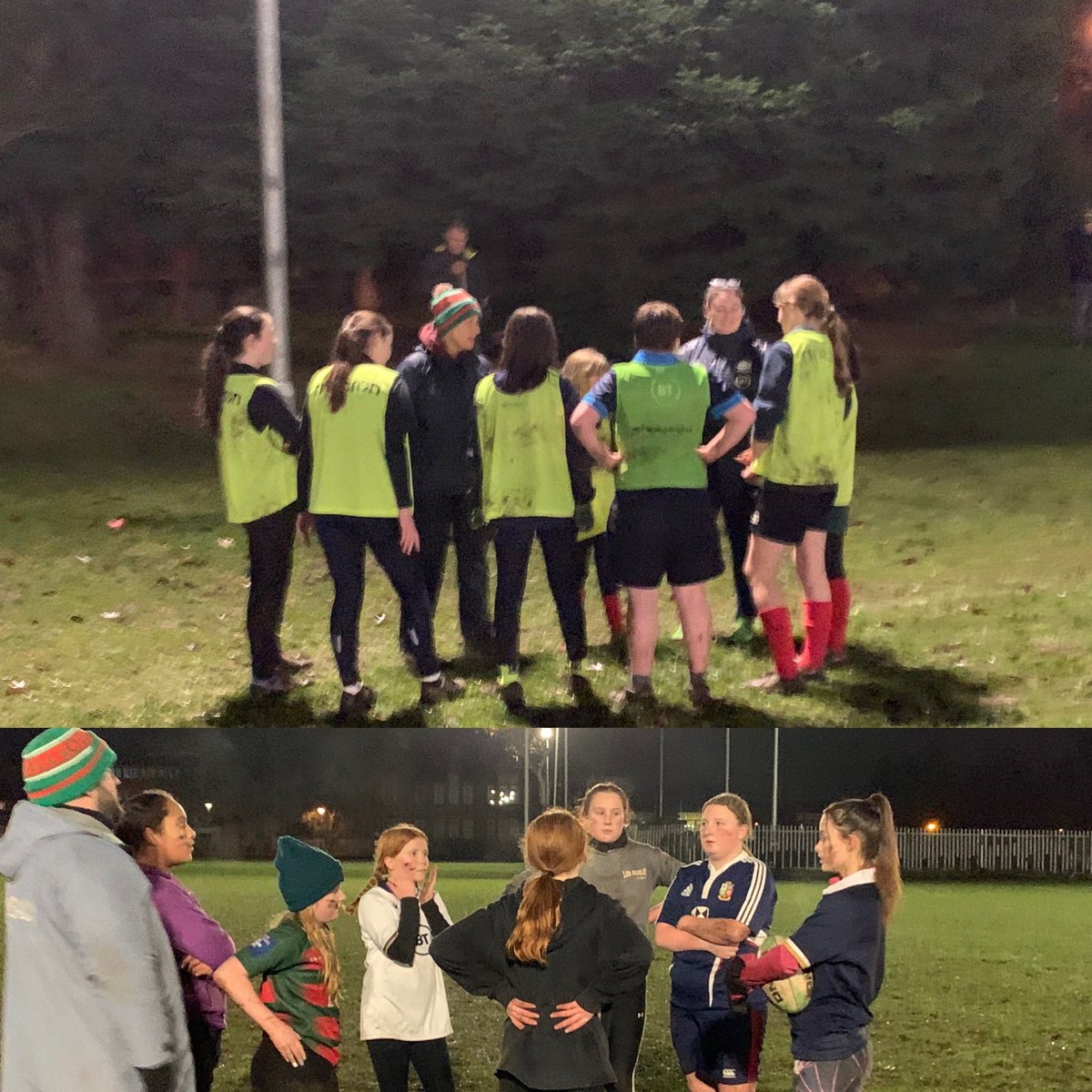 DRFCGirlsRugby's tweet photo. Fantastic session tonight cold wet and muddy but great skills on show. All players showing fantastic SCOTS behaviours #changingourgame https://t.co/vBCImTpsk2