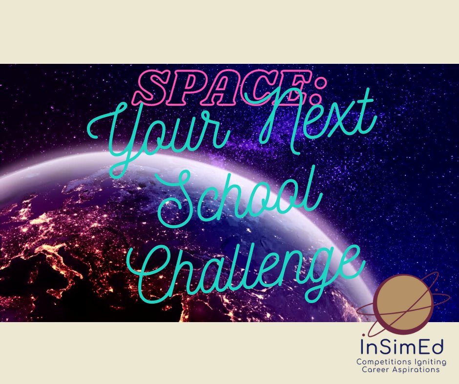 InSimEducation's tweet image. Learn about what it's like to work as a professional engineer in the space sector.
InSim is running Space Design Competitions across the US and Canada this school year.
Register now!

#STEM #STEMeducation #STEMed #space #spaceeducation