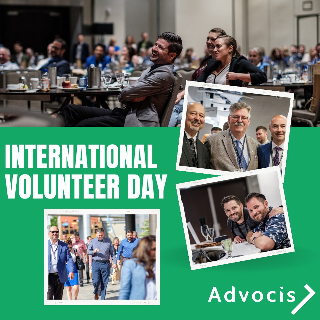 Volunteers truly are the gift that keeps giving! 🎁 💚 On this #InternationalVolunteerDay, Advocis celebrates the 400+ passionate volunteers from across our chapter network, ranging from seasoned advisors to those new to the financial services industry.