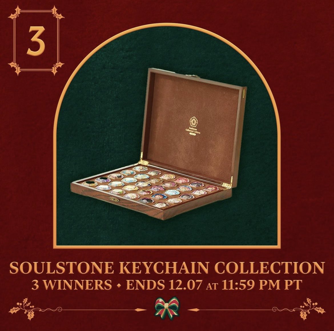 For the third giveaway of Cookiemas, Cookie Run: Kingdom gave to me... the complete collection of Cookie Run Soulstones?!

#cookierun #cookierunkingdom #crk #cookiemas 

(1/3)