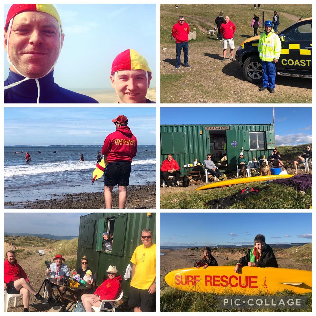 KenfigSandsSLSC's tweet photo. For this #InternationalVolunteerDay, we give a big shout out to all our patrol members, who #volunteer their time providing #VigilanceAndService on our remote stretch of sand. #SurfRescue #Kenfig #Pyle #Nottage #Cornelly #Porthcawl #Bridgend #Wales https://t.co/Jut936dEUC