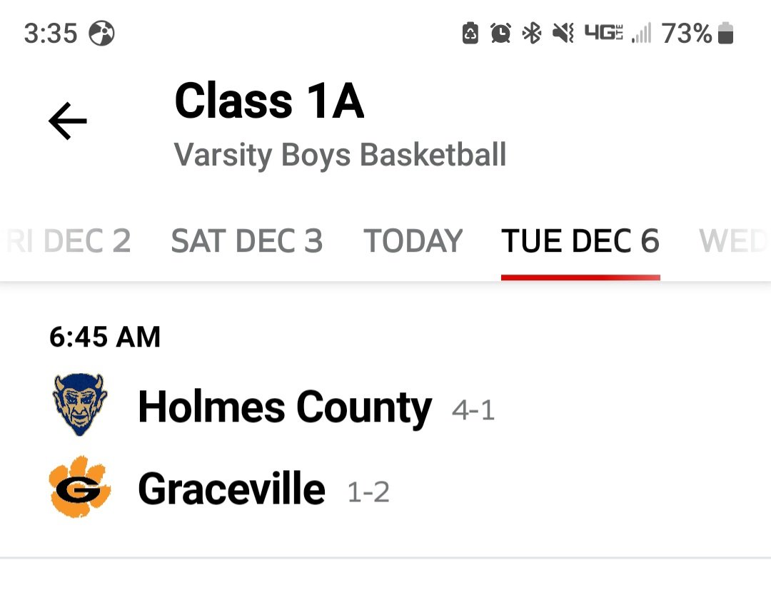 coachowen15's tweet photo. Nothing but respect for Bonifay + Graceville playing tomorrow at sun up 😄 #645am https://t.co/TrWNhRyT1W