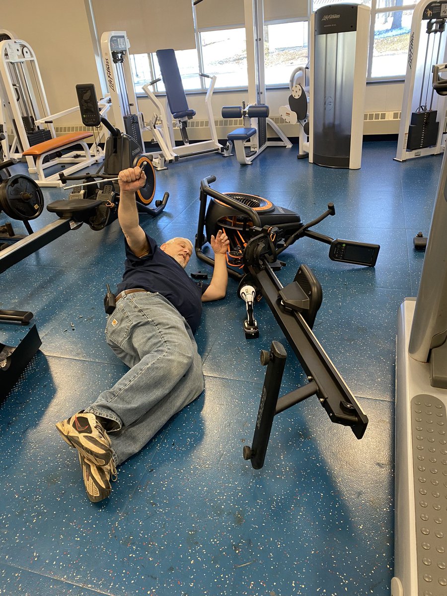 Thank you for fixing one of our rowers Paul!  We have the best #maintenance team <a href="/PYAthletics/">Penn Yan Athletics</a> Respond if you have a great maintenance staff!