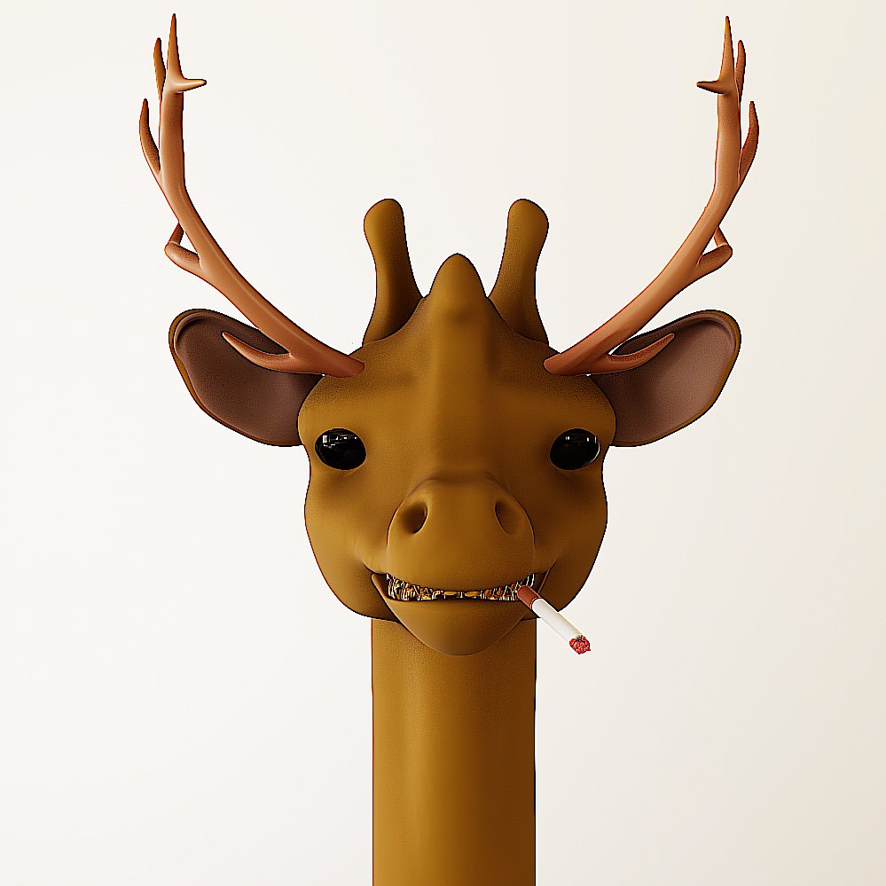 giraffesnftgo's tweet photo. Busted one of my giraffe’s trying to join Santa’s crew. GIRAFFE#05 in the works. I’ll be minting this beauty on Wednesday this week. #nft #nftart #art #artwork #artistsoninstagram #giraffe #artist #sculpture #polygon #ethereum #blockchainart #blockchaintechnology #nftgoapp https://t.co/Gfsy5Ob58X