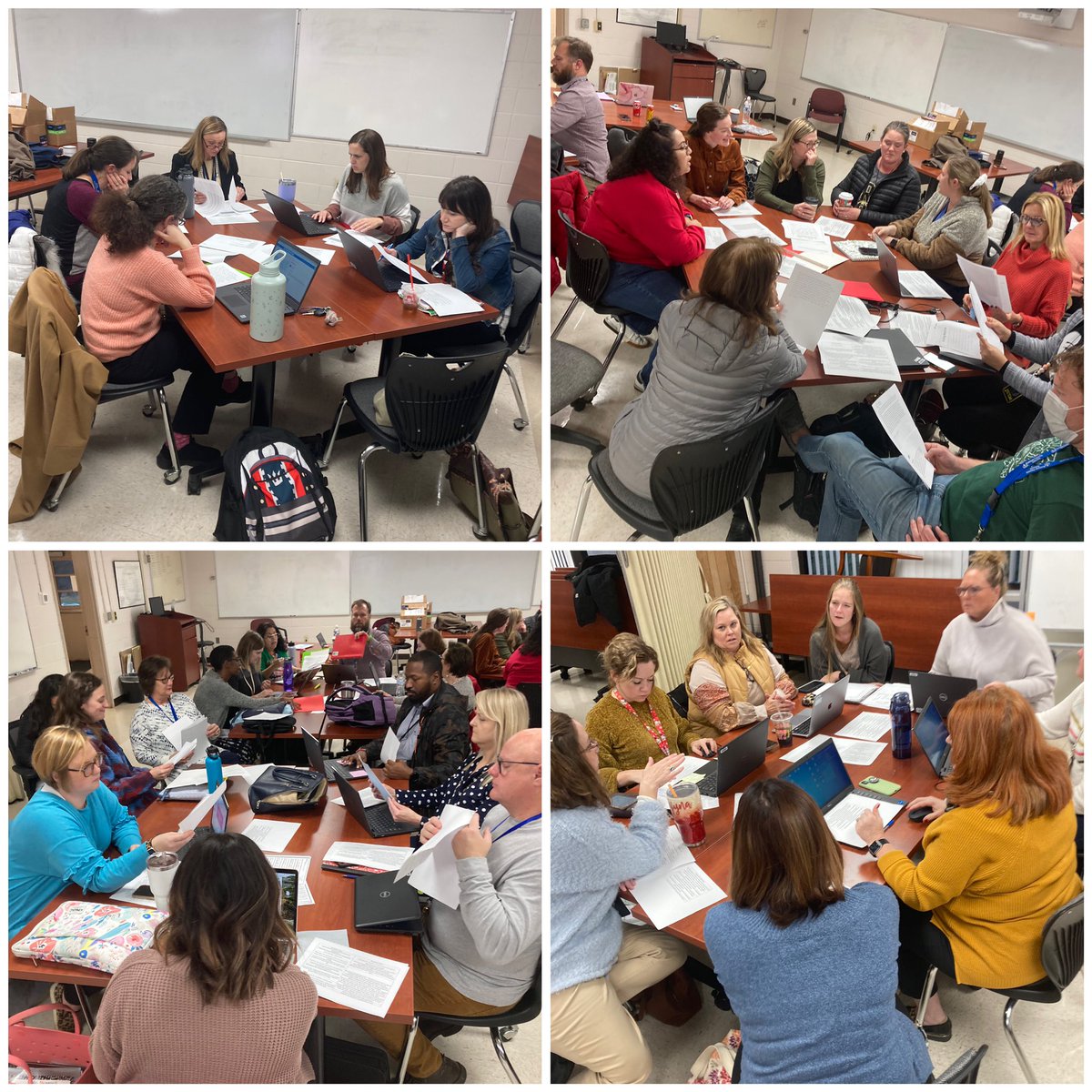 The #SCSELDepartment met for our monthly time together. We reviewed our common writing samples from Q2, and planned some key focus topics for writing instruction. We also completed our Q3 common writing assessment. We are working hard for <a href="/WIDA_UW/">WIDA™</a>! <a href="/JamiJWarren/">Jami Warren</a> <a href="/pl_scs/">Sumner County Schools Professional Learning</a>