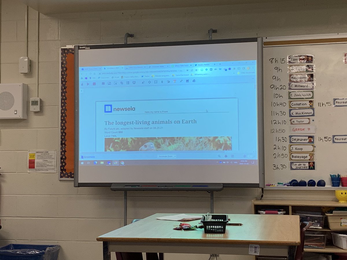 Amazing work with @FrankFerraiuolo with our junior/int teachers at our staff meeting tonight sharing OrbitNote &amp; Newsela, so all students can access, engage, &amp; learn with literature in our classrooms. #universaldesign #ramsrock