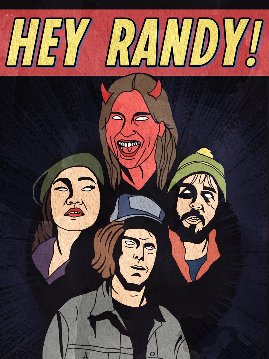 lisacyoder's tweet photo. Hey Randy! in the style of Fantastic Four. A perfect podcast. @ComedyBangBang @ScottAukerman @danlippertcool @LilyYily @tim_baltz @maroldswan https://t.co/E9siyj4XQB