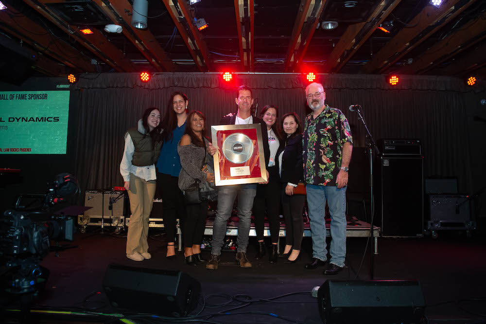 LawRocksGlobal's tweet image. The Third Annual Law Rocks Phoenix was Thursday night! Congratulations to Fuelit of May, Potenza, Baran &amp;amp; Gillespie for taking home the overall win and to Retro_Active of @GDMS, @FennemoreCraig and Potomac Law Group for your Judges' Choice win!

#lawrocks #alicecooper #solidrock