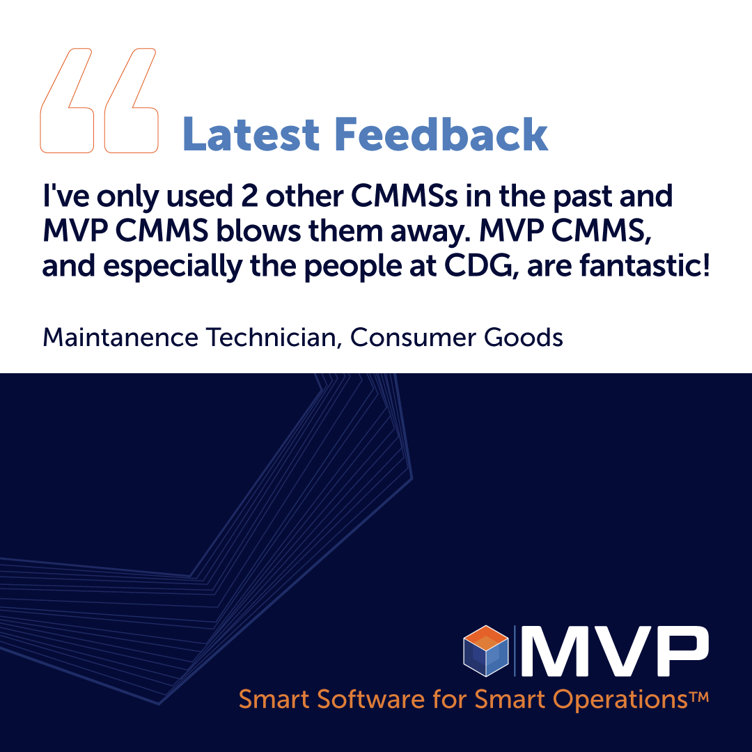 winreliability's tweet photo. We’re always striving to be the best in the industry, and we love knowing that we accomplish our goals. #MVPCMMS #MVPOEE #MaintenanceOperationalReliability #CDG https://t.co/JbgPpUessN