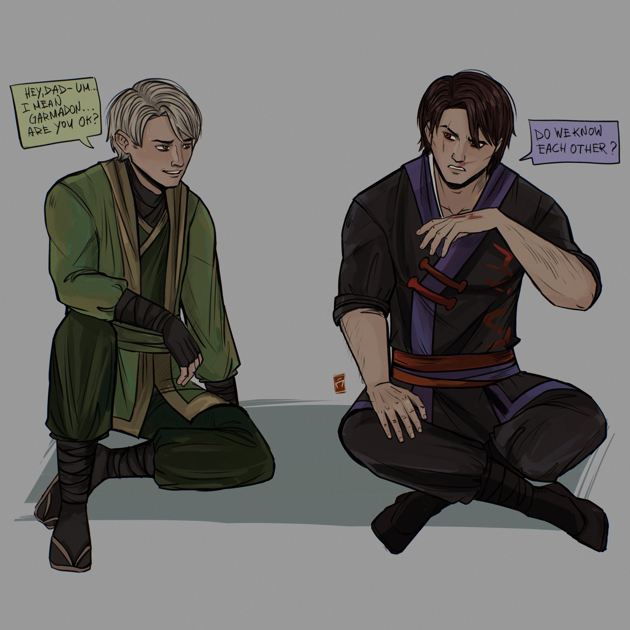 Young wu and garmadon hotsell