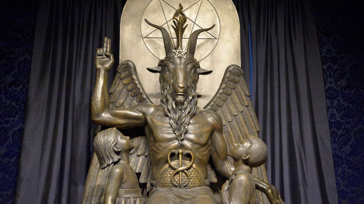 FullRevelation's tweet photo. Satanic Temple files lawsuits in US federal court after abortion bans, arguing they "violate the religious rights."
#SatanicRituals #satanic #satan #Agenda2030 #abortion #qanon #news #Revelations https://t.co/KjBVrhAcxs