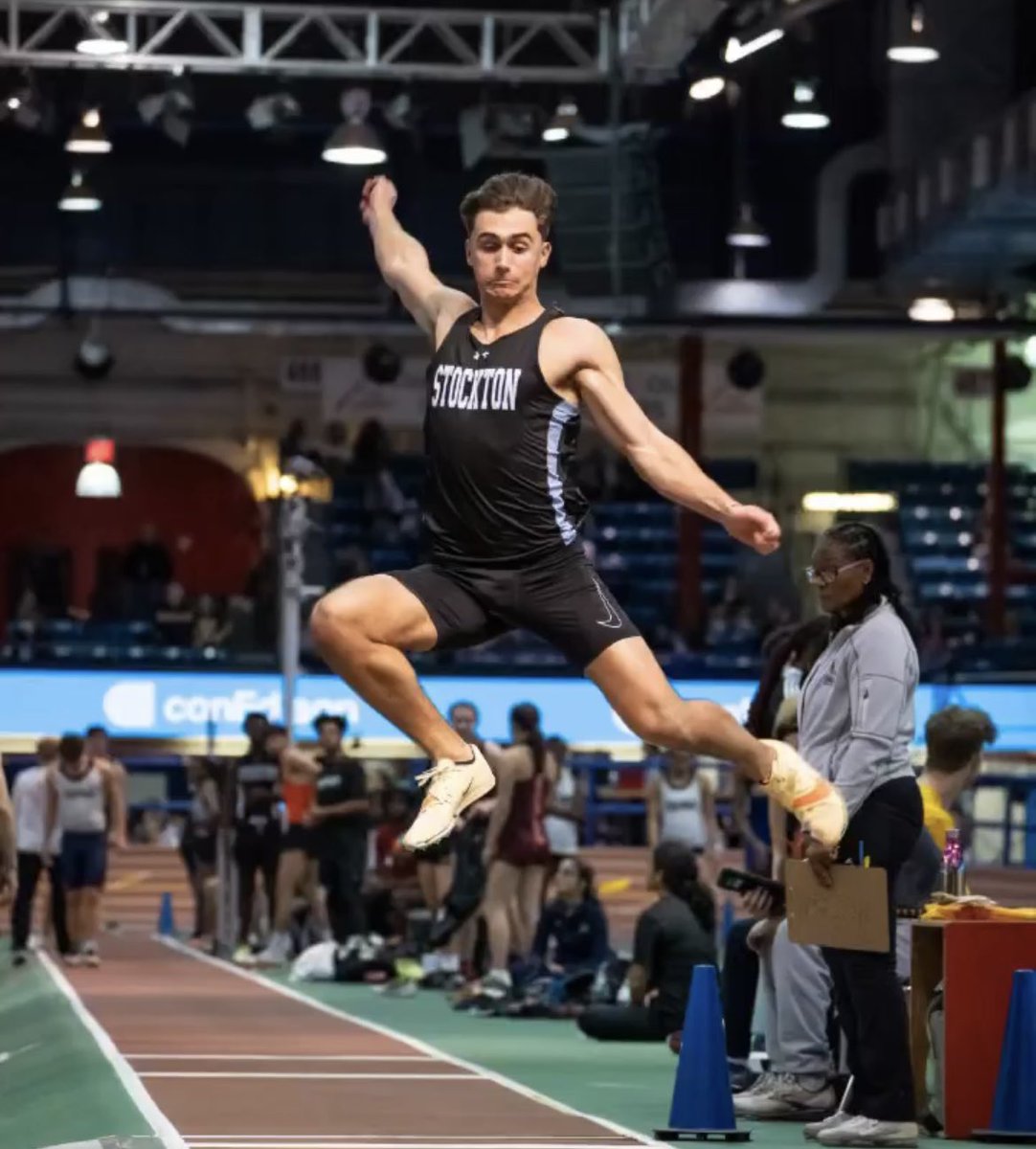 HammHSBoysTrack's tweet photo. 💥💥NJAC ATHLETE OF THE WEEK FOR FIELD!💥💥Congrats to Connor Wright, great first meet and week of the official season for Stockton University! #BlueDevilsFamily https://t.co/a798Efqf3u