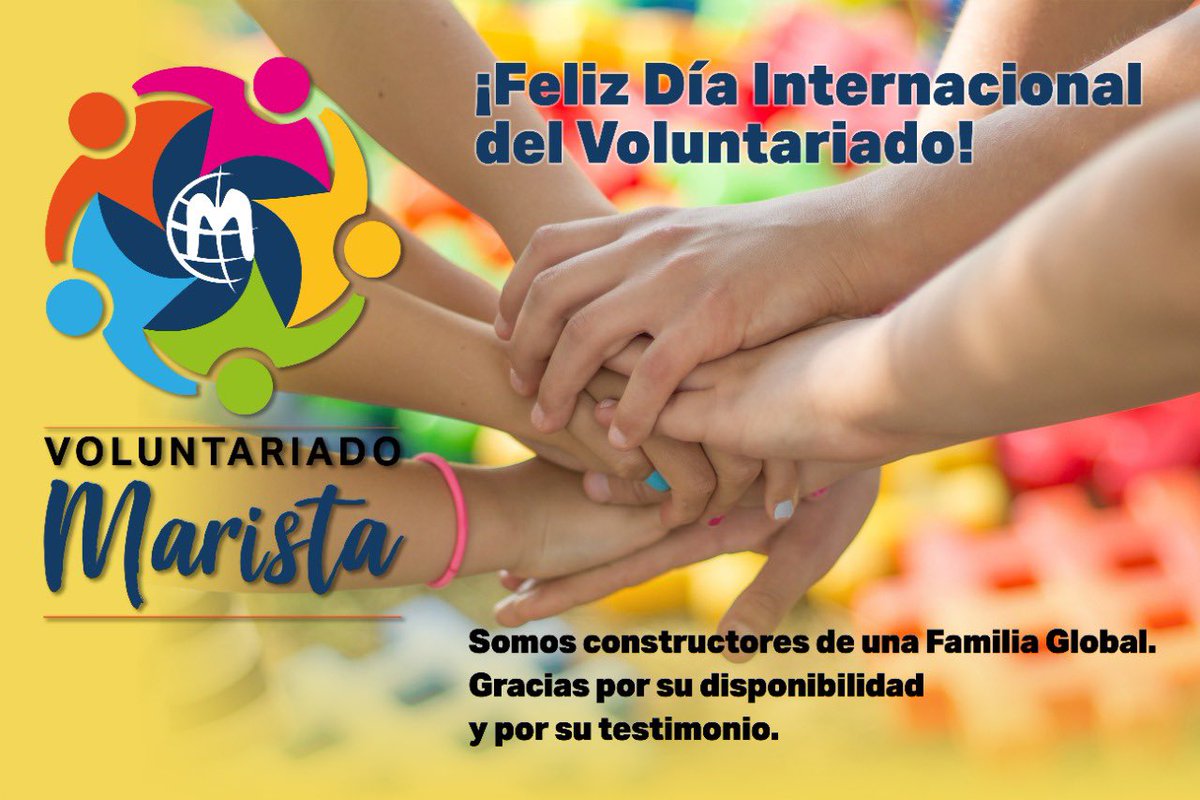 〽️ Voluntariado Marista: inspirados en el ser y actuar de Marcelino Champagnat. 

#ViveMarista
#SomosMaristas
#MaristasMéxicoCentral
#JXS
#SolidaridadMarista