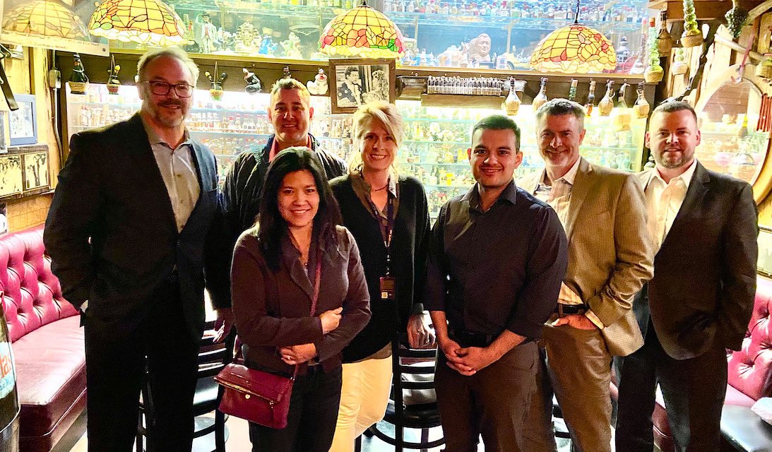 rockITdata's tweet photo. Last week, members of our team attended #awsreinvent 2022 โ๏ธ๐
Thank you @awscloud for hosting a wonderful event!
#reInvent #aws #rockITdata https://t.co/kmJZxhyDdf