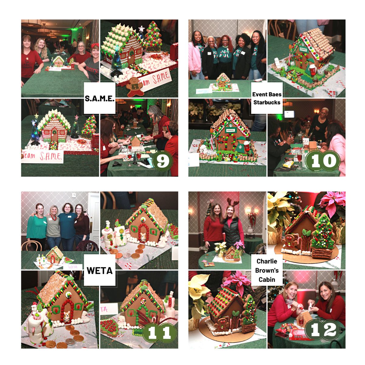 Time to vote! It was a wonderful evening decorating gingerbread houses to benefit Alexandria's Carpenter's Shelter. The team with the most likes wins a prize that includes Keys to the City and dinner in Old Town Alexandria. Voting closes at 3 p.m. on December 20, 2022. #meetALX