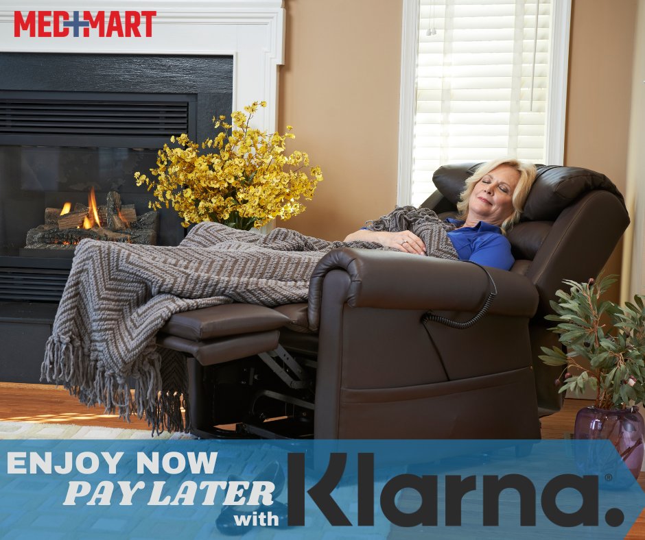 We’ve partnered with Klarna to provide you with easy payment options at checkout, so you can buy what you want, when you want. Just select the Klarna option at checkout! 
Click here to see the product featured below: medmartonline.com/lift-chairs/pr…