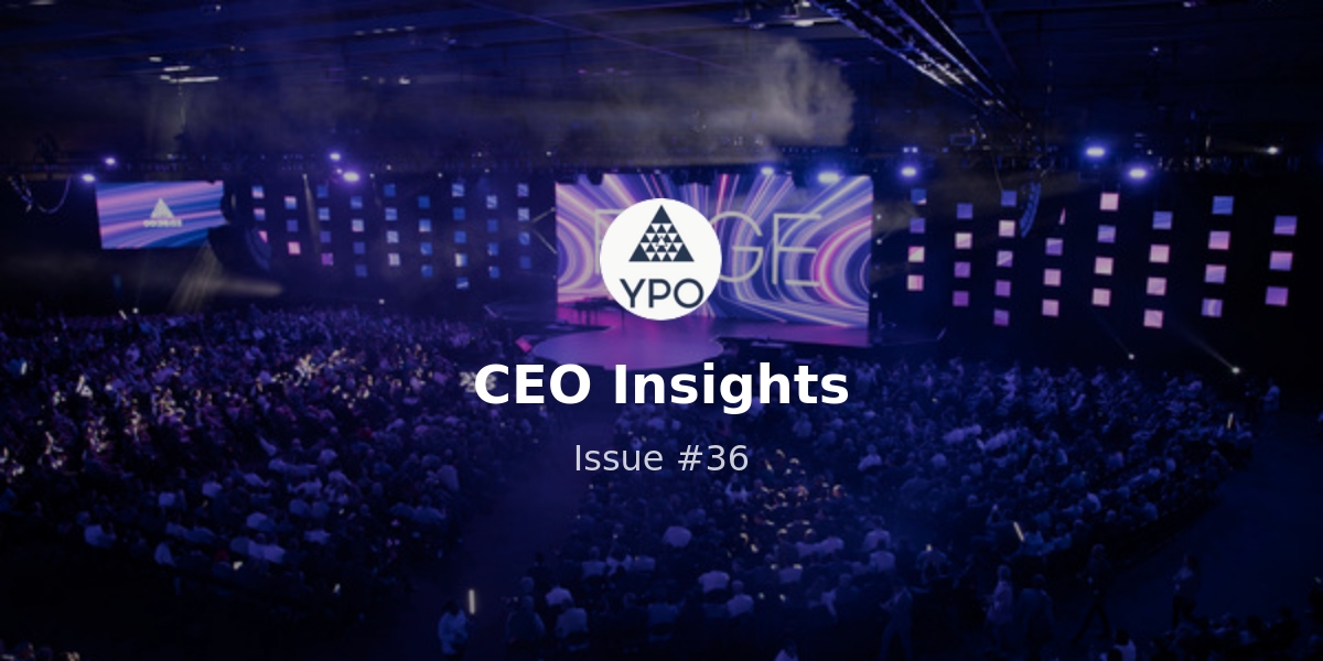 @EY_US's Andy Park shares his takeaways on #connection, the #futureofwork and #leadership from #YPOEDGE, the largest gathering of CEOs in the world: on.ypo.org/3iDZ86h

#YPOEDGE #newsletter #lifelonglearning
#YPOPacificUS #YPOGoldenWest
