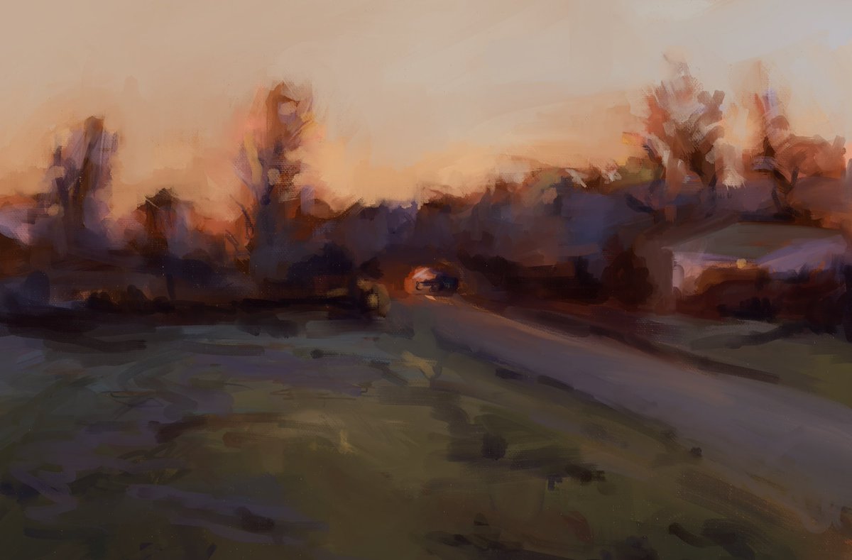 artoftomberks's tweet photo. Evening sunset out the window.
#HumanArtists @Procreate #procreateart https://t.co/0fSfUQZjMV