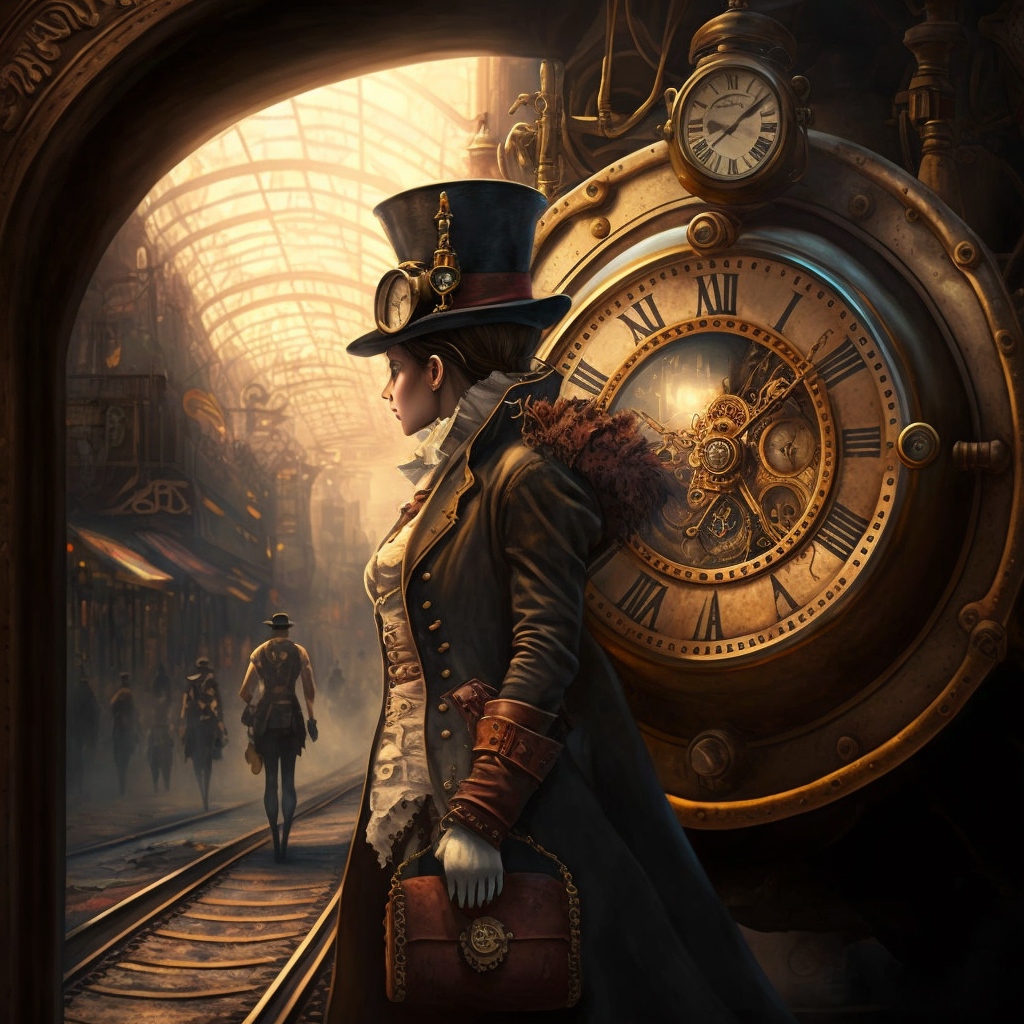infinityEngines's tweet image. Time Thieves.
#aiArt inspired by the books of The Infinity Engines.

#steampunk #steampunkstyle #art #steampunkart #steampunkfashion #cosplay #handmade #vintage #gothic #goth #fantasy #steampunkcosplay #photography #steampunkgirl #victorian #steampunks #cyberpunk