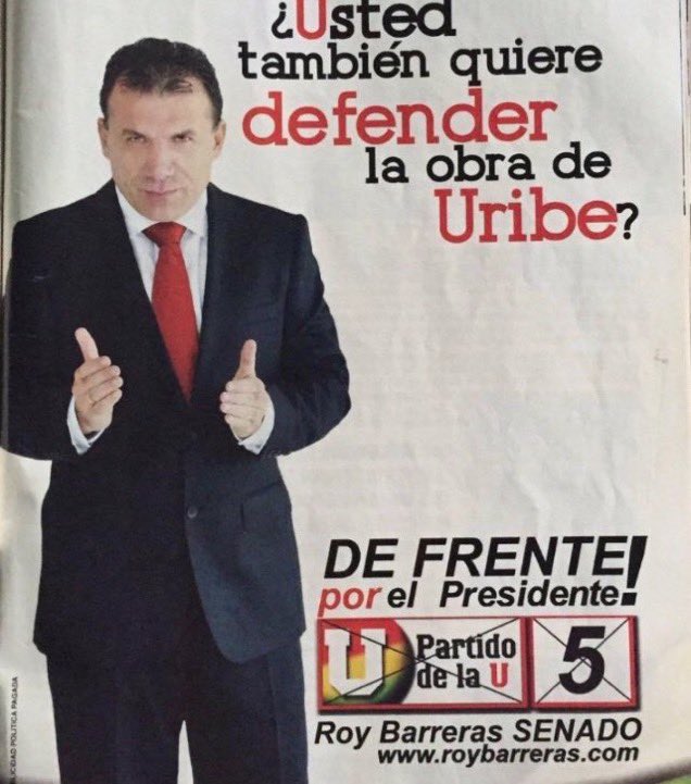 JERobledo's tweet photo. ¿Y no le da vergüenza a usted, @RoyBarreras, meterse en esto, Y MINTIENDO, luego de haberle mamado a Uribe, a Santos y ahora a Petro?
¿Es verdad, además, que no le mamó a Duque porque no lo quisieron recibir?
Sincérese. https://t.co/oU1kDhhn72