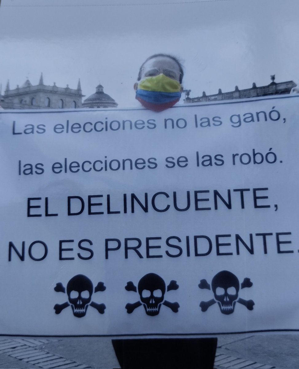 Colombia,  requiere que nos pongamos en pie para defenderla del narcomunistaterrorista.