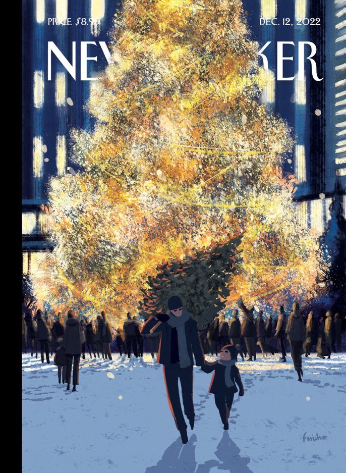 DoriToribio's tweet photo. “Evergreens,” by Matthieu Forichon. @NewYorker https://t.co/fTVhDYBabE
