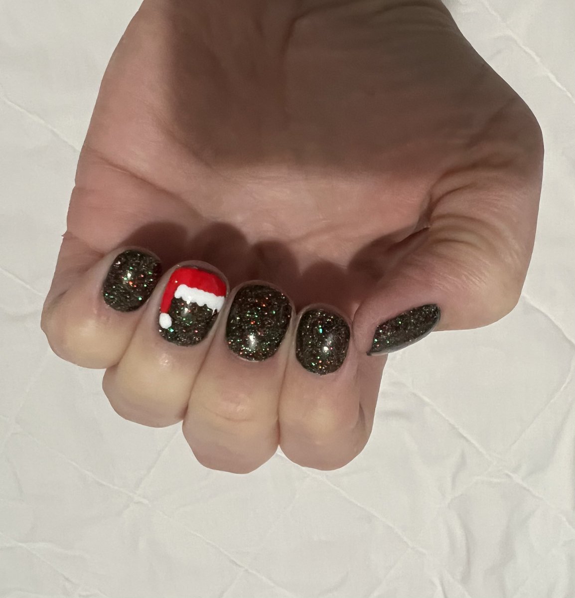#ChristmasNails 🎄🎅