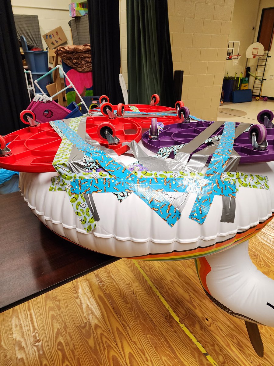 supportphysed's tweet image. 🤣🤣🤣🤣 this much tape.... is it a good idea Mandy???  Teacher kid approved. Snow tubing coming to APE soon for winter months. 🥰 ❄️☃️