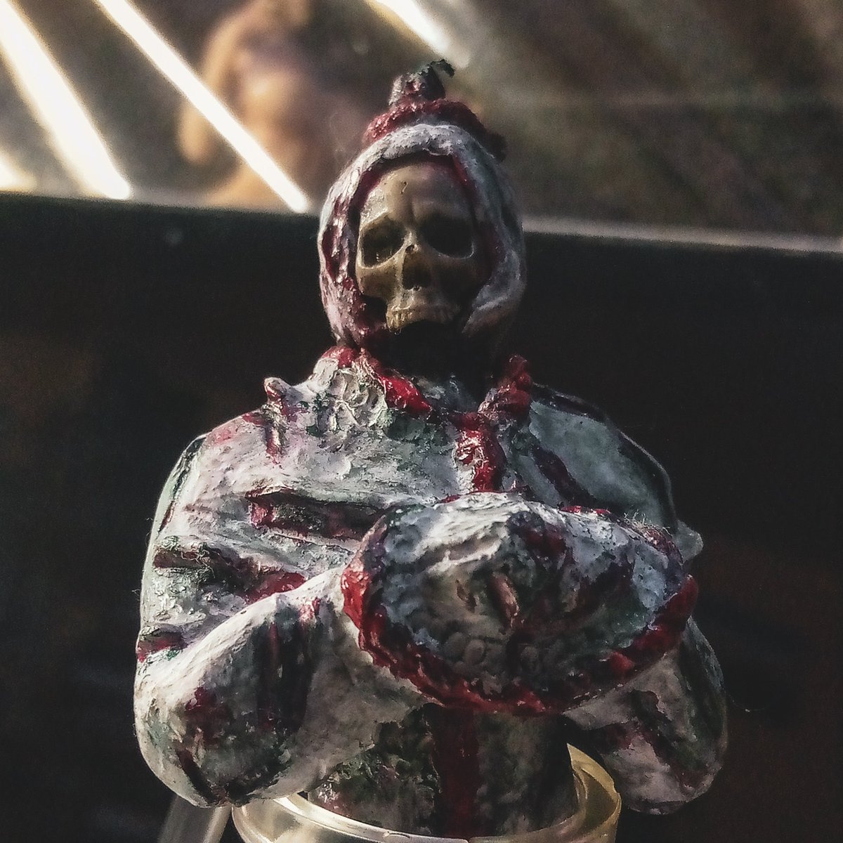 Luciferworks_'s tweet photo. Some Preview of Figsy 0001 :
POCONG

manual sculpt
with a height of about 15cm,
with a ratio of 1:12 scale
material : resin

#mainananak #pengabdisetan2 #alamgaib #gussamsudinjadab #gussamsudin #fotomainan #customfigure #customactionfigures  #toysphotography #toysphoto https://t.co/99cvTegPoM