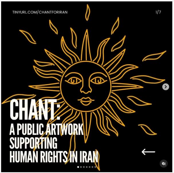 tezos4iran's tweet photo. from @AmirHFallah:

" CHANT is a grassroots effort designed to keep the dialogue alive and act as a beacon for the oppressed. Please visit the gofundme campaign with more info about the project and how you can help. "

https://t.co/vHvSotKB44 https://t.co/mP82KZcFtN