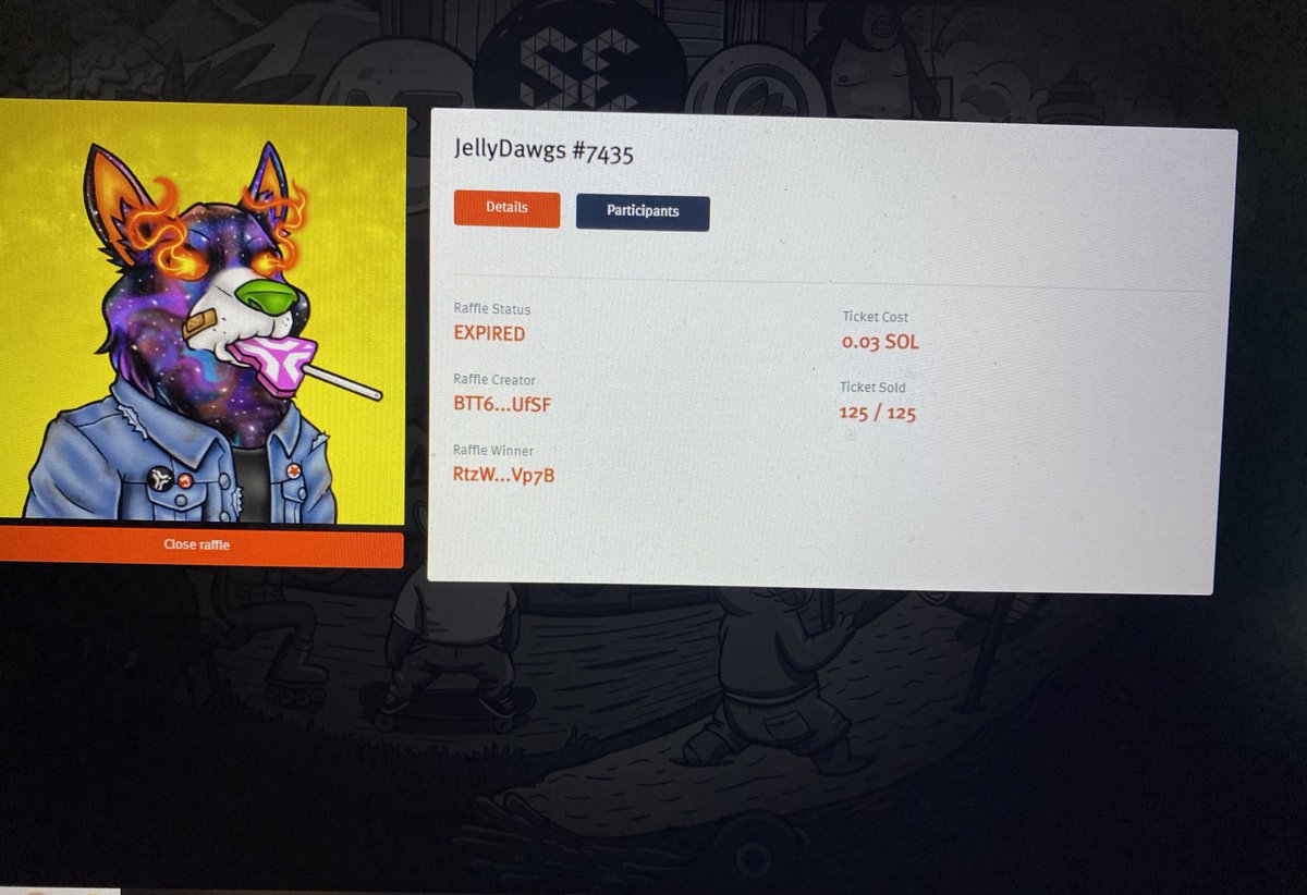 baffronbead's tweet photo. 2nd raffle was a success and I profited over 1 SOL and paid another 0.5 in bonuses @TradingApesGang https://t.co/5wHFNodxFe