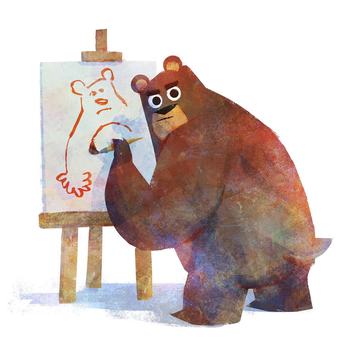 「i am an artist and i can too 」|brandon james scottのイラスト