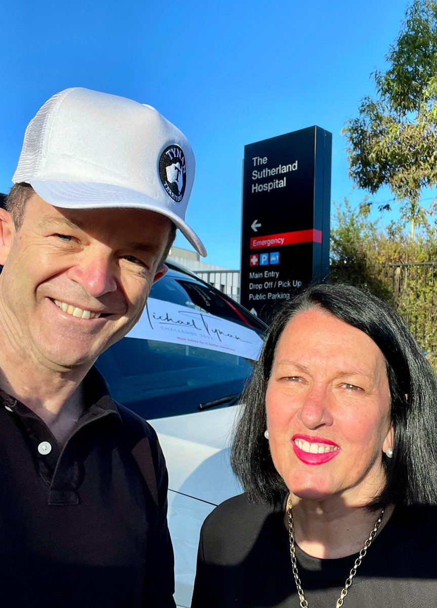 MarkSpeakman's tweet photo. 🚶‍♀️ The Michael Tynan Challenge #WalktoWork from #Kirrawee to #Cronulla this morning, raising money for medical research. 👩‍⚕️ 

#Gymea #Miranda #Caringbah #Woolooware #SutherlandShire @ANSTO @SEastSydHealth @UOW https://t.co/GFpZYE4CFc