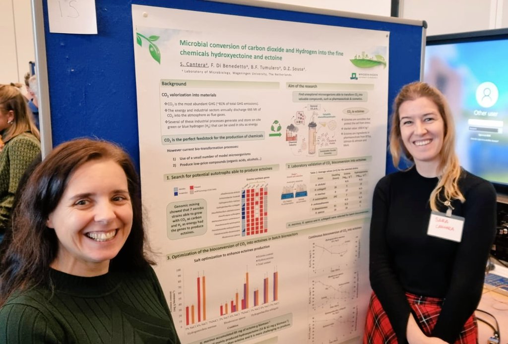 SCantera1's tweet photo. Great talks and a very nice reencounter with my dear supervisor Prof.@SousaDZ at the NVBMB meeting at #wur #NVBMBFall2022 https://t.co/4zmu2NIJ5U