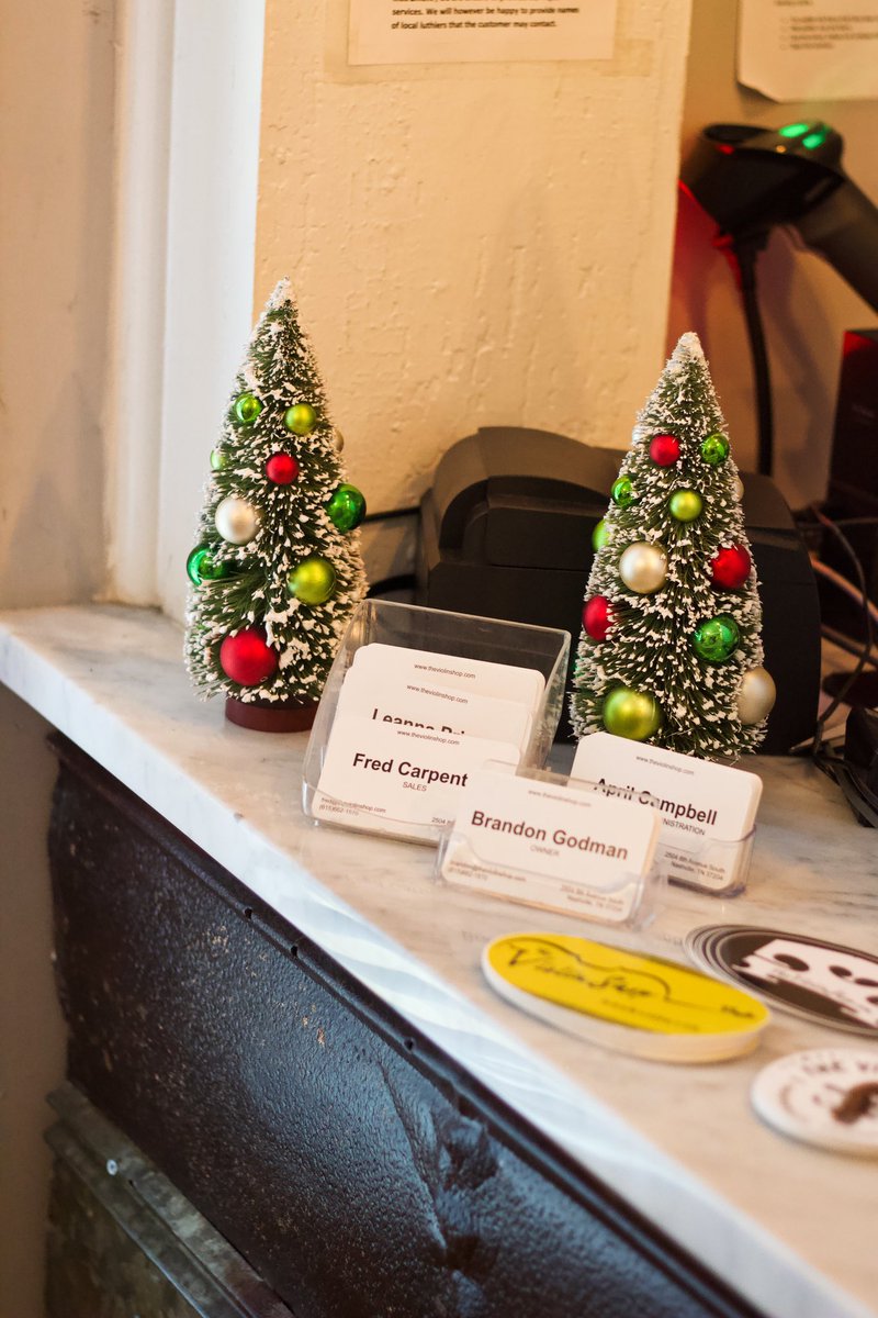 It’s getting festive around the shop!