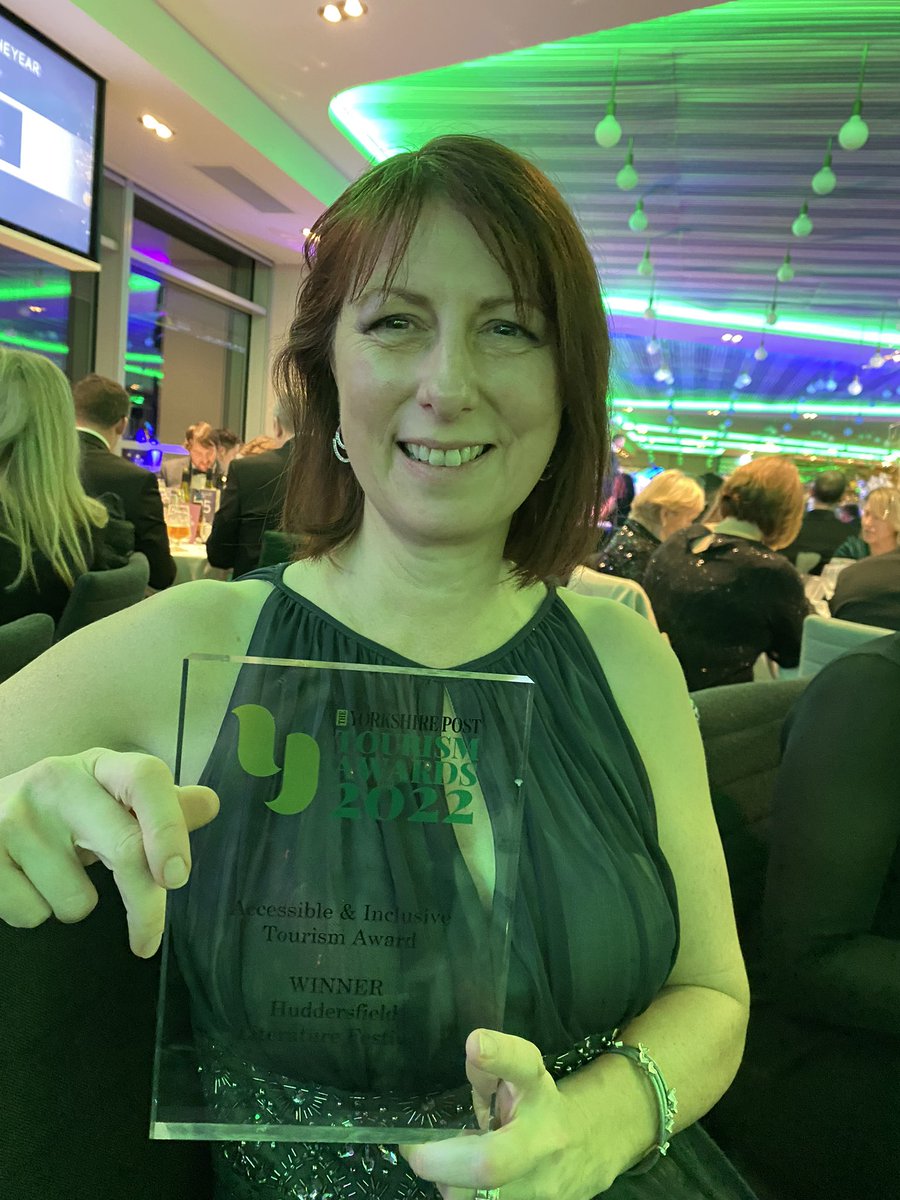 We Won!!! #yptourism Yorkshire Tourism@Awards 2022