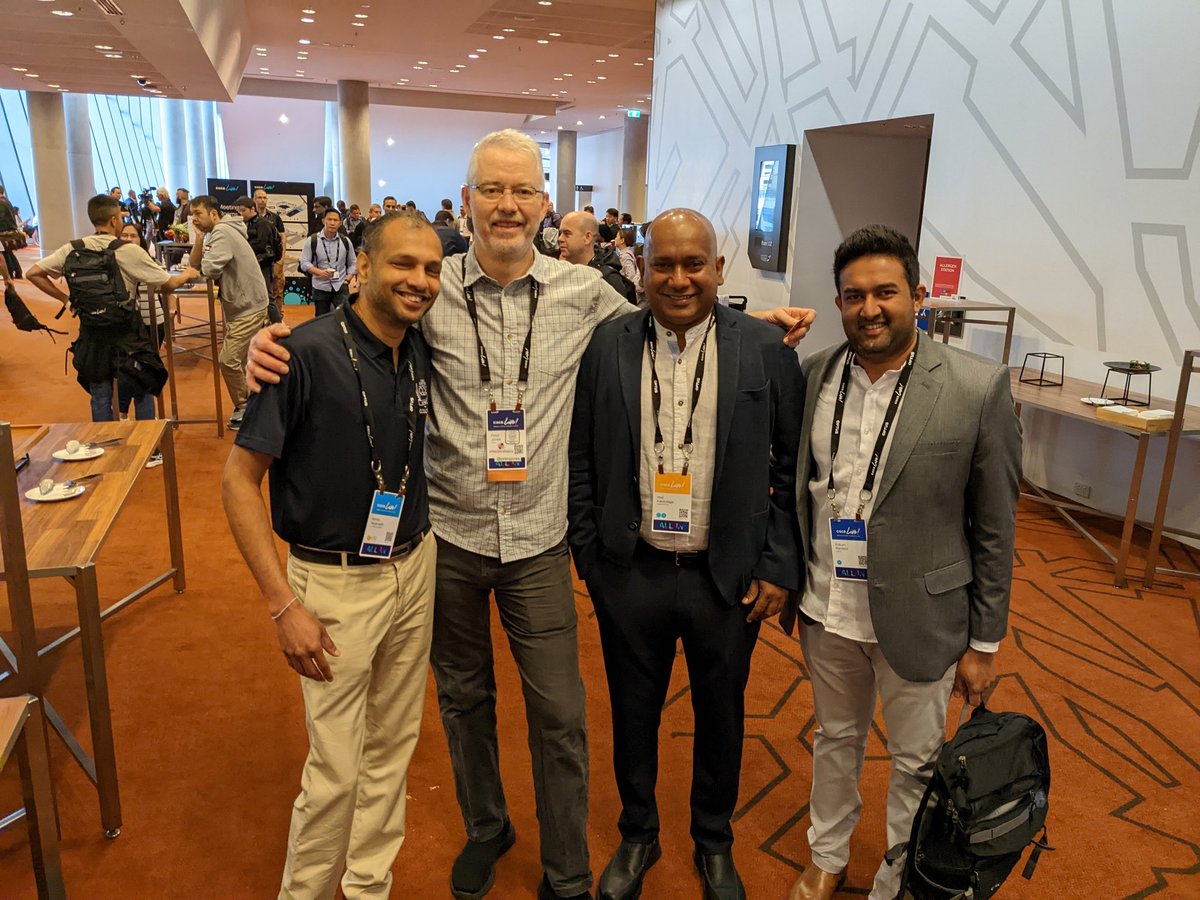 mrncciew's tweet photo. Excited to be at #CLMEL in person. Look who I met @petergjones @NCINGAPTE folks. Looking forward to see many of my friends. https://t.co/hBCtlJAhJy