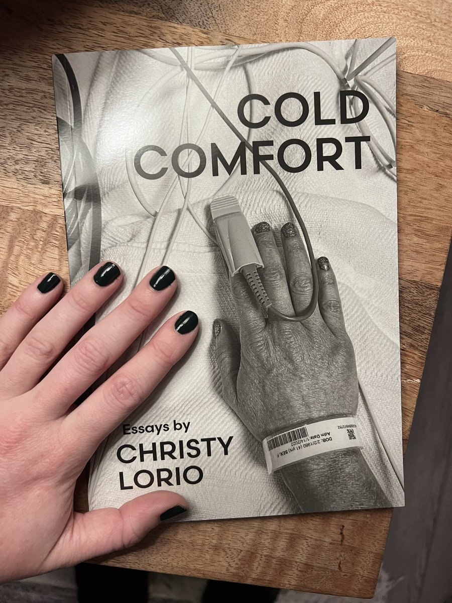 Thinking of you @christylorio. It will always be a honor of my life to have known you. It was a gift to be in grad school with you and I’ll always be grateful for the ways you made me a better writer. Thank you for sharing your stories with the world & thank you @BellePointPress