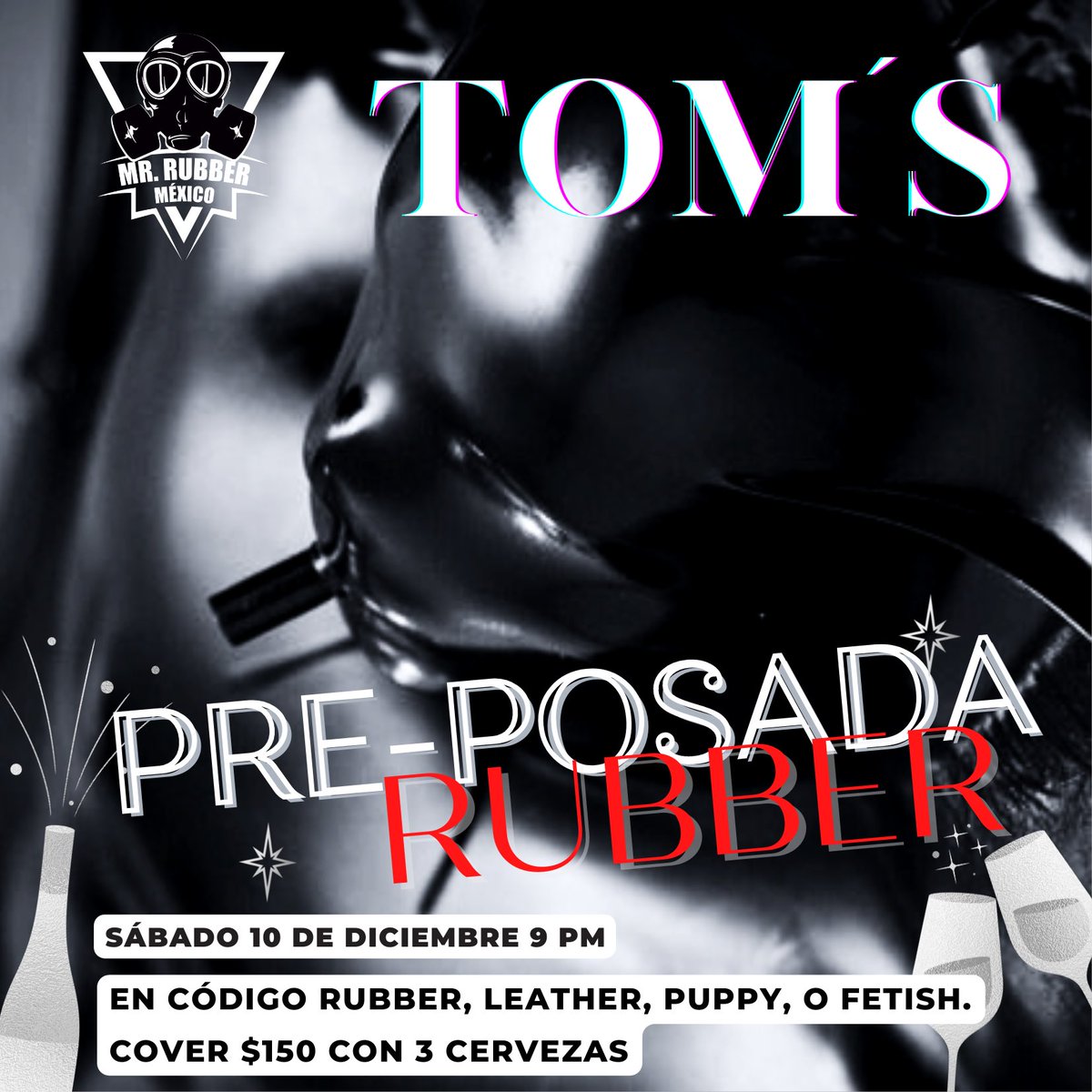 Mr. Rubber México (Mr. Rubber Mexico Contest) on Twitter "Este sábado