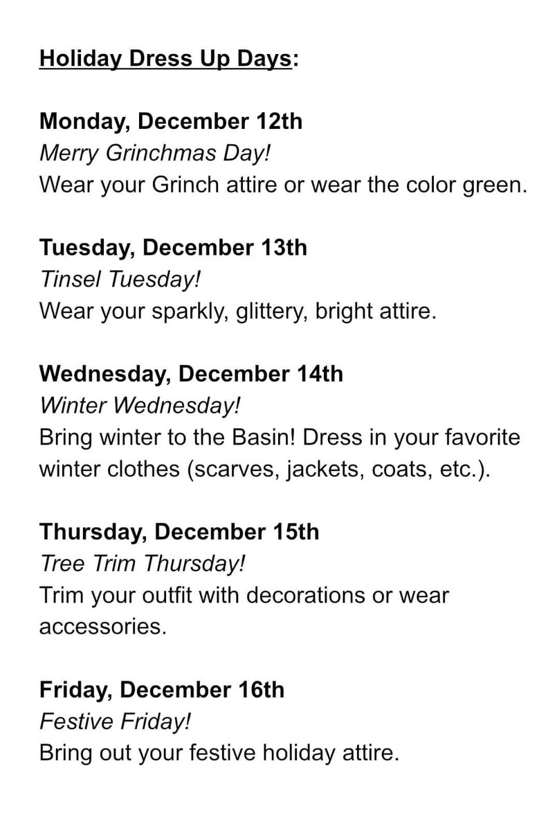 CrescentElm's tweet photo. December Calendar  #serveleadinspire https://t.co/SVSaDVIc4C