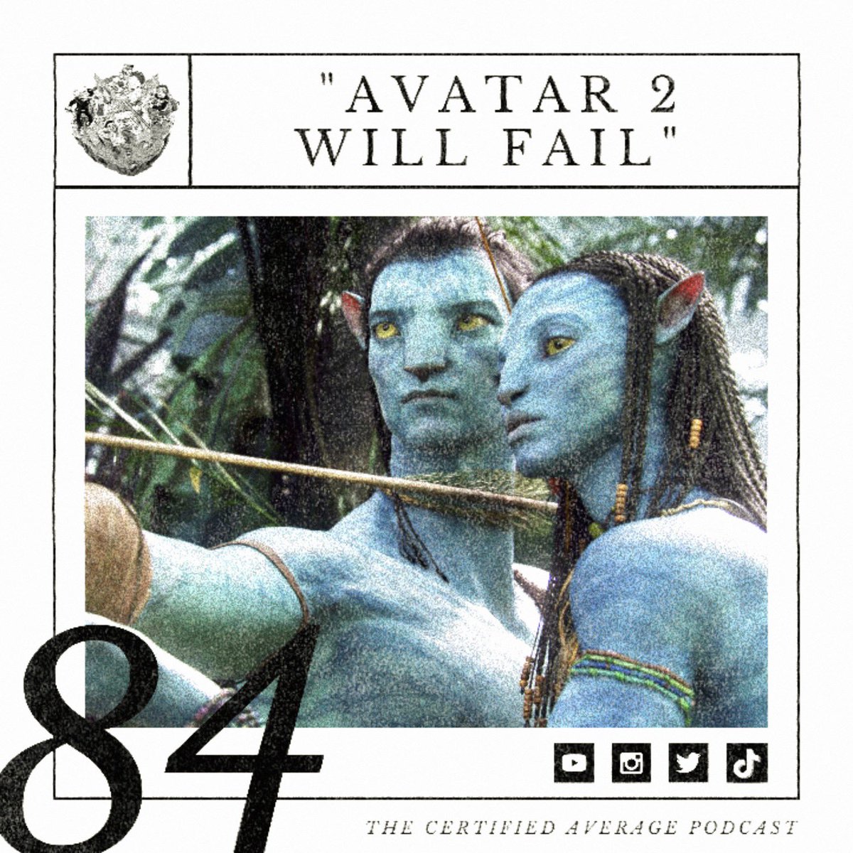 TheCAPtweets's tweet photo. Episode 84: Avatar 2 Will Fail

Up on all platforms streaming🔥

https://t.co/AdErp4B4Ax https://t.co/8PLhzWDye6