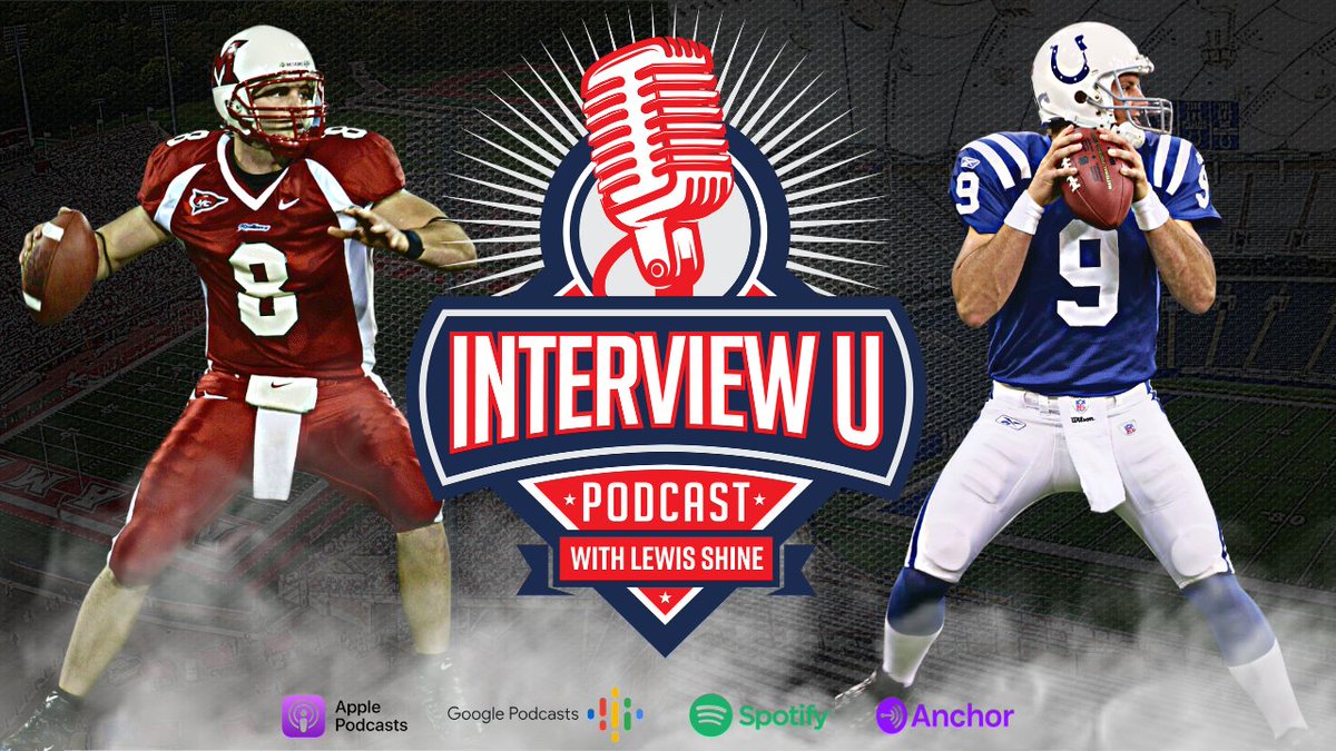 Episode 91 - Join us for another episode as Host <a href="/LewisShine/">Lewis Shine</a> talks w/ #NFL Superbowl Champ (<a href="/Colts/">Indianapolis Colts</a>), <a href="/MACSports/">MACtion</a> Champ (<a href="/MiamiOHFootball/">Miami Football</a>) &amp; Former <a href="/ButlerAviatorFB/">Butler Football</a> QB Josh Betts (<a href="/JBetts8/">Josh Betts</a>)! #ForTheShoe #RiseUpRedhawks #LoveAndHonor #InterviewU

Link: anchor.fm/InterviewU/epi…