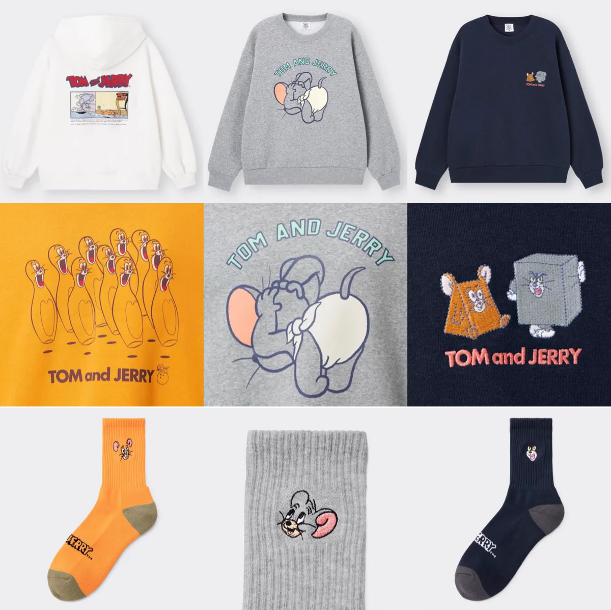 GU×トムとジェリーのコラボが可愛すぎる！12月9日から発売されます！