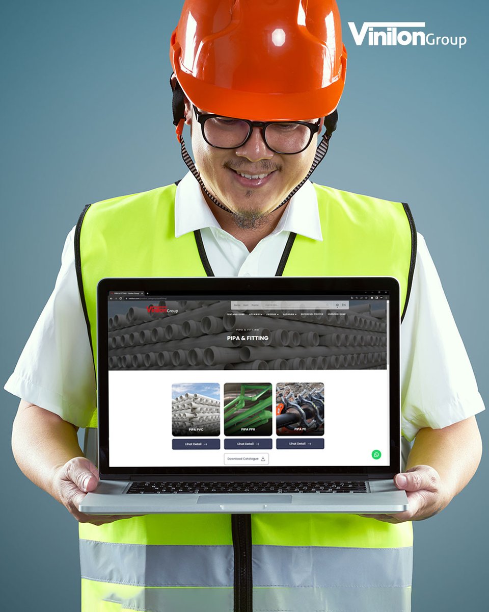 vinilon_group's tweet photo. Lagi cari informasi tentang sistem perpipaan? Atau mau tau seputar produk-produk dari Vinilon Group?
Cukup kunjungi Official Website Vinilon Group di https://t.co/UkOLhhtz0g!
#vinilongroup #kuatdanlentur #generasikuatdanlentur #websitevinilon #customercarevinilon https://t.co/s5fh4jVHKQ