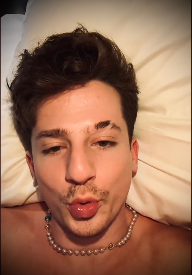 Charlies_Lips's tweet photo. When you realize those are naturally plump, moist, and red lips from yours truly, Charlie Puth 😭❤️👄 Like how, sir?!! https://t.co/MhdpzrSCl3