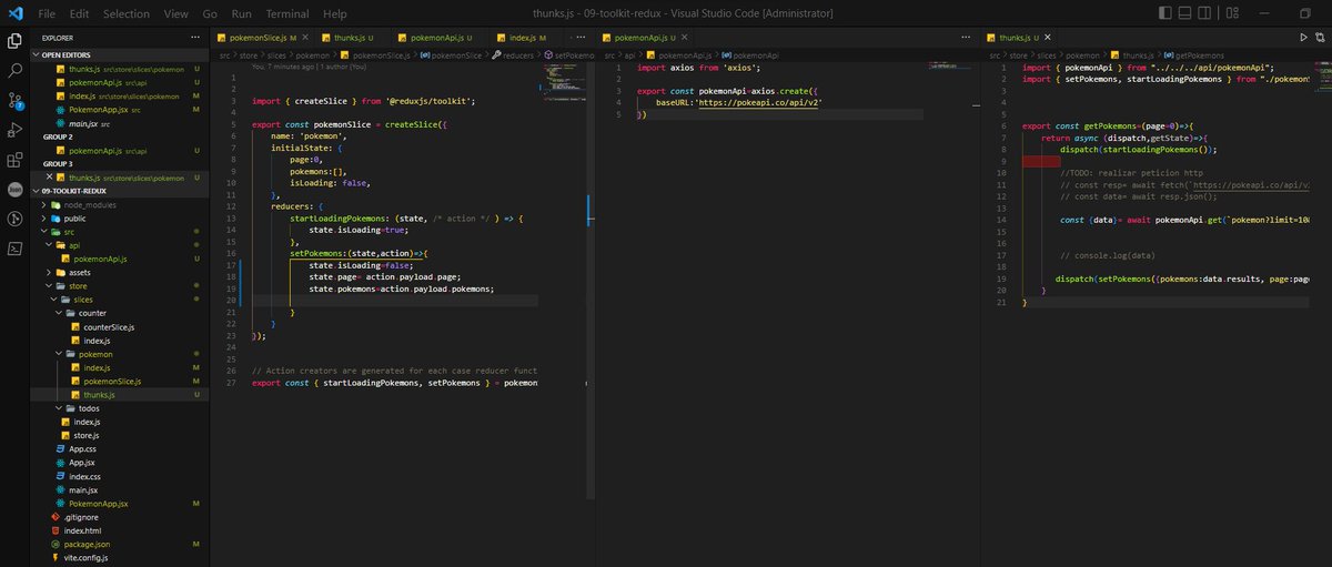 OrtgMarcelo's tweet photo. Día 214: #365daysofcode 

Los avances del día del módulo de React. Por ahora siguiendo con el uso del Redux en varios problemas https://t.co/O5SYn7BuH8