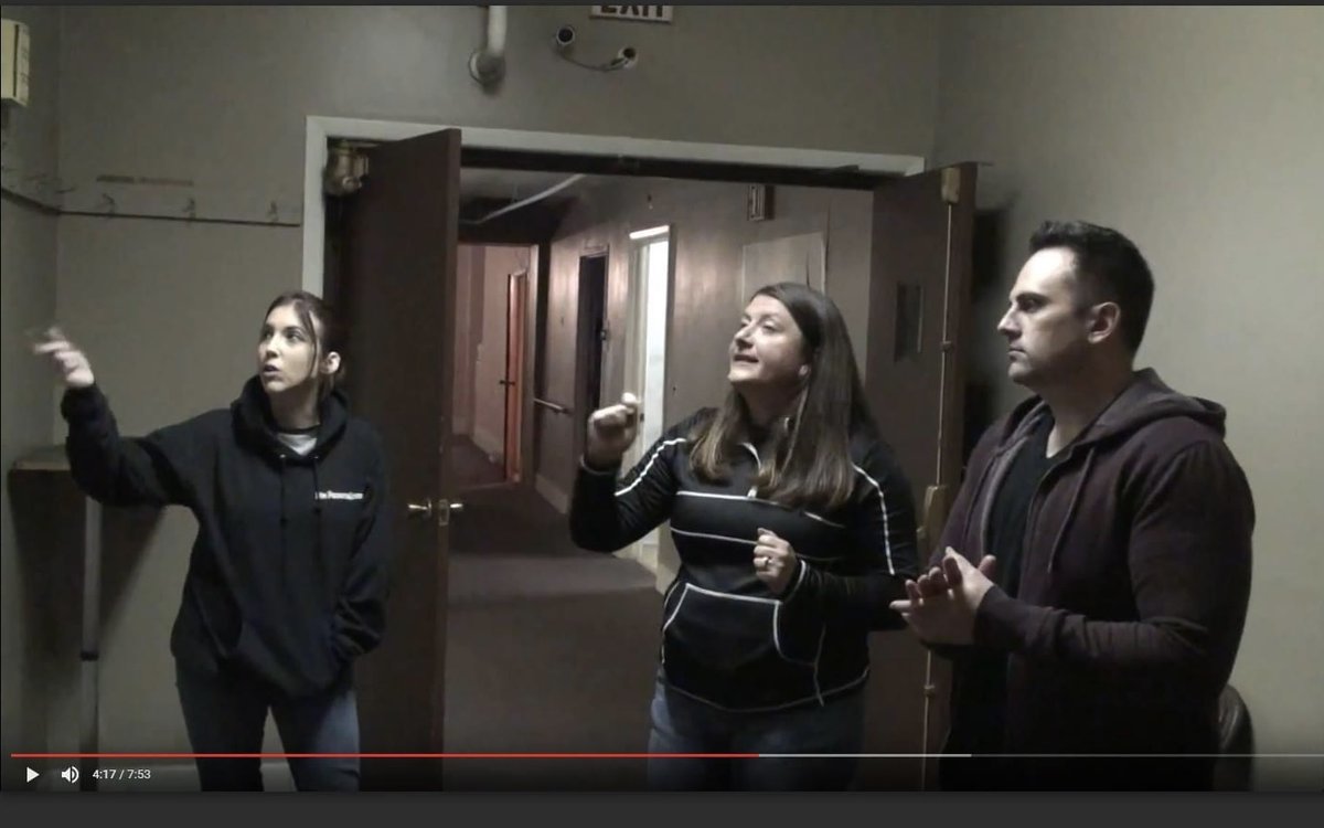 What kind of paranormal activity did we find? Behind the scenes documentary photo from the old Bell nursing Home.  #paranormal #haunted #AbandondedPlaces