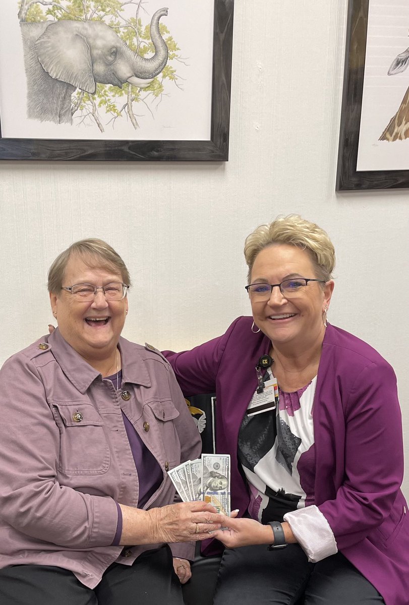 That feeling when you win 1st place in the “Big, Impactful Little Idea” award contest. Congrats to Kathy Seay, the other awardees, and all who contributed great ideas. Let’s get ‘em done in 2023! #MUCVM