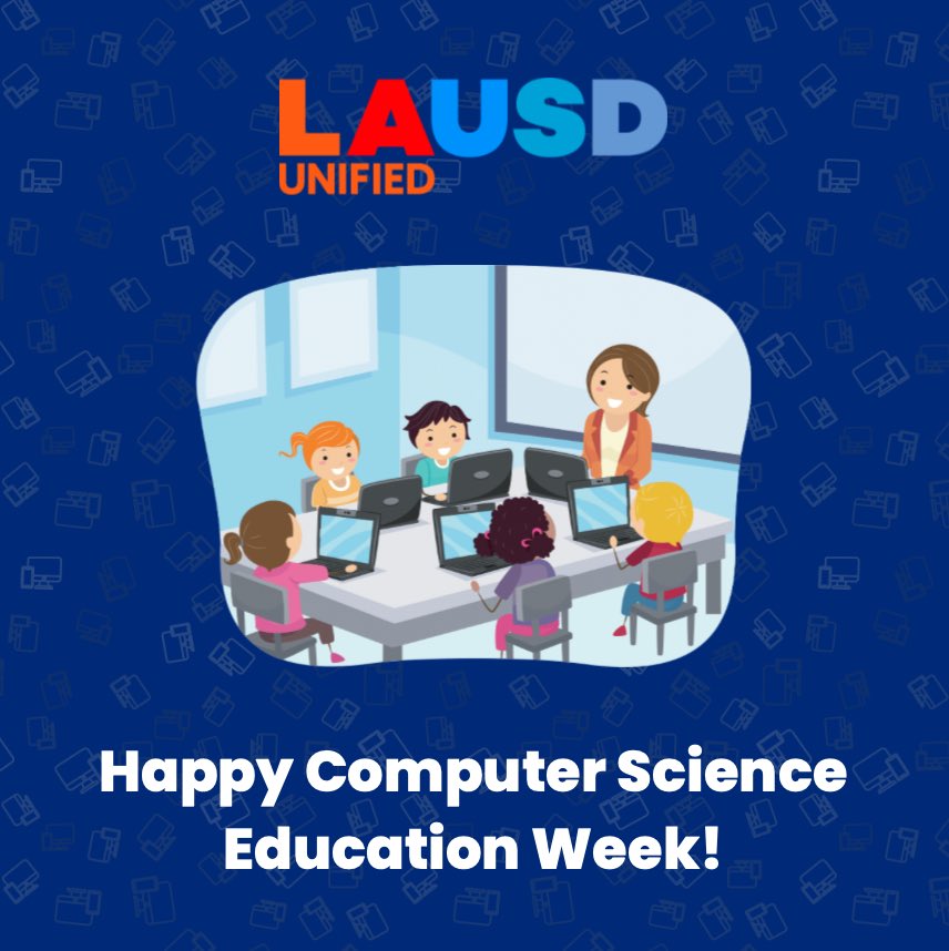 Join us as we celebrate the start of Computer Science Education Week. During #CSEdWeek, let’s inspire our students and families to learn computer science and discover the joys of coding.
